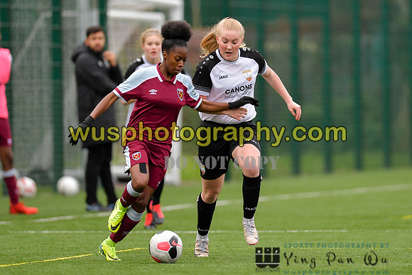 20211211-120145 West Ham United Academy Girls U16 v London Bees Academy U16