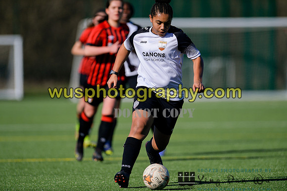 20220319-144121 London Bees Academy U14 v AFC Bournemouth Girls U14
