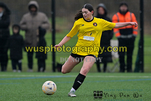 20250215-155152 Welling United Academy Girls U16 v Ebbsfleet United Girls U16