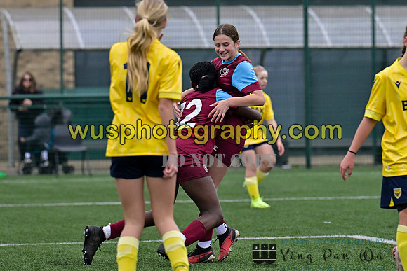 20241109-110213 West Ham United Performance Claret Girls U14 v Oxford United Girls U14