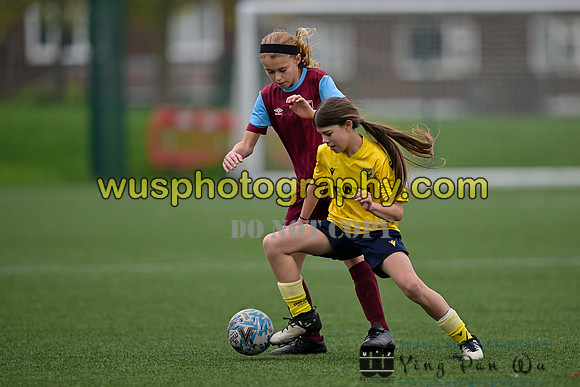 20241109-114506A West Ham United Performance Claret Girls U14 v Oxford United Girls U14