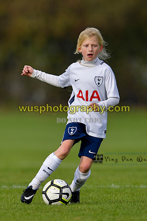 20171028-105527-7 Tottenham Hotspur Girls U11 v St Albans City Youth Girls U11 South