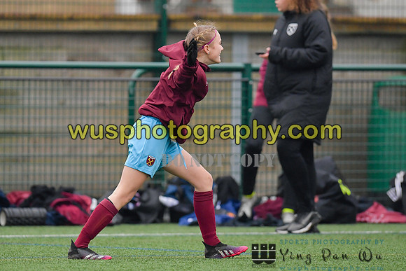20220115-144531 West Ham United Performance Girls U16 v London City Lionesses U16