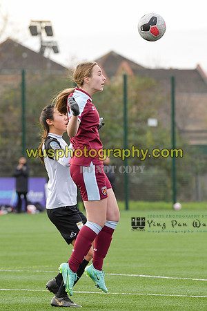 20211211-113014 West Ham United Academy Girls U16 v London Bees Academy U16