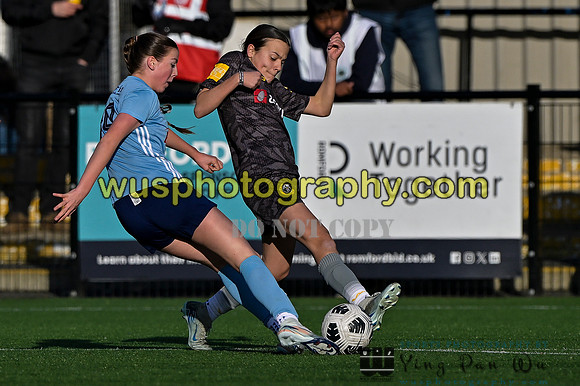 20250316-162813 Cray Wanderers Youth FC Girls U15 v Hashtag United Girls U15