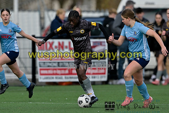 20250316-161440 Cray Wanderers Youth FC Girls U15 v Hashtag United Girls U15