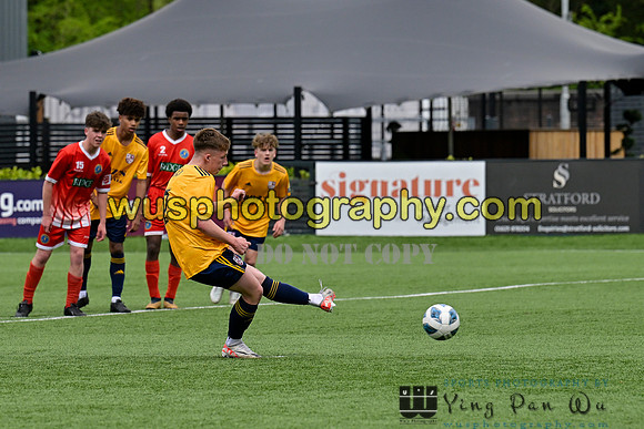20240504-161559 Woking FC U16 v Ladybridge FC U16