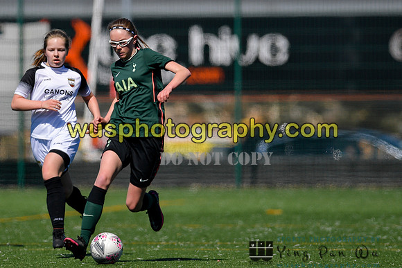 20210417-124201A London Bees Academy U14 v Tottenham Hotspur Women FC JTP U14