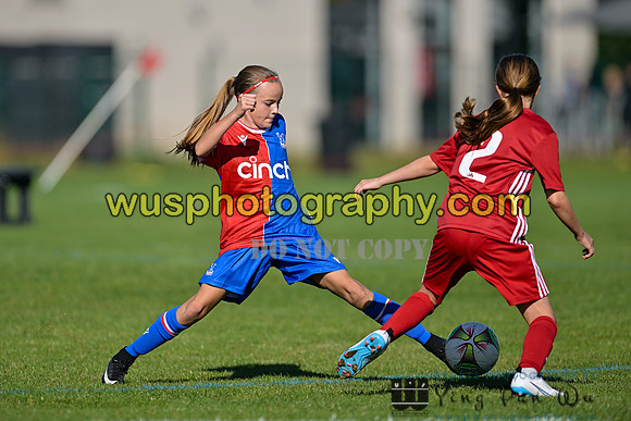 20230923-103358 Welling United Academy Girls U12 v Crystal Palace FC Girls U12