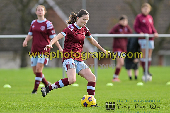 20221119-104708 Tottenham Hotspur Women FC Academy U15 v West Ham United Academy Girls U15