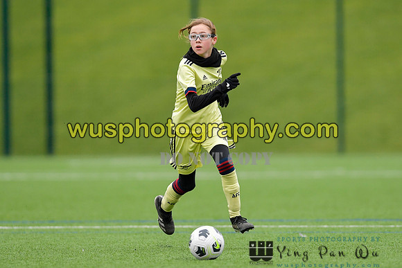 20220122-141718B Crystal Palace FC Girls U12 v Arsenal FC Girls U12
