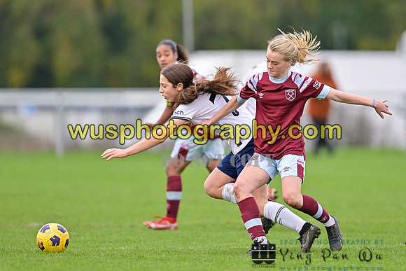 20221119-113724F Tottenham Hotspur Women FC Academy U15 v West Ham United Academy Girls U15