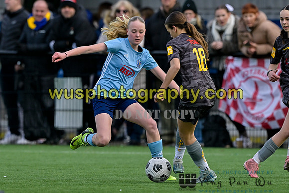 20250316-153321 Cray Wanderers Youth FC Girls U15 v Hashtag United Girls U15