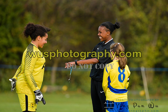 20171028-102955 Tottenham Hotspur Girls U11 v St Albans City Youth Girls U11 South