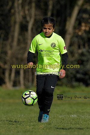 20180224-113327 Tottenham Hotspur Girls U10 v Gidea Park Rangers FC Girls U10