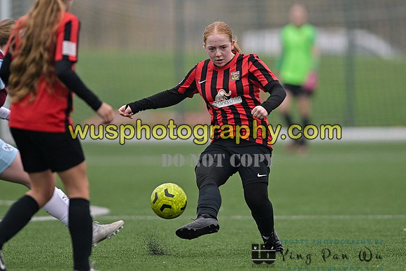 20241130-103041 West Ham United Warriors Girls U14 v Fareham Town Youth FC Girls U14