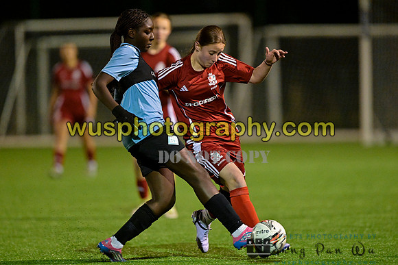 20250312-192136C London City Lionesses Academy U14 v JPL Warriors Rep Team U14