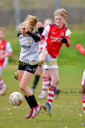 20220305-134916C London Bees Academy U14 v Arsenal FC Girls U13