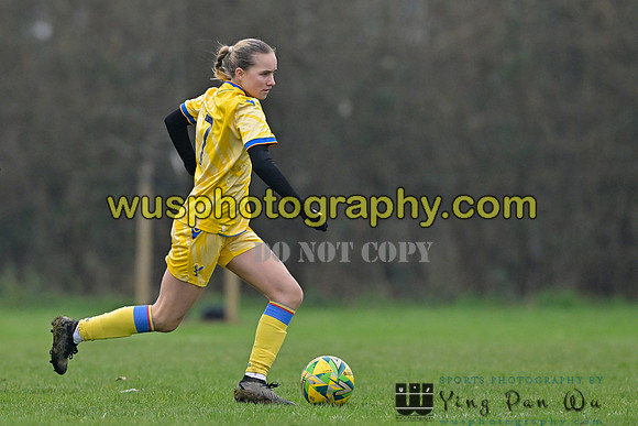 20250118-122619A Haywards Heath Town Youth FC Girls U18 v Crystal Palace FC Academy Girls U16