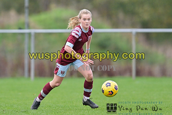 20221119-113810 Tottenham Hotspur Women FC Academy U15 v West Ham United Academy Girls U15