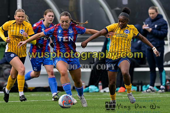 20250312-132158B Crystal Palace FC Women PGA U21 v Brighton & Hove Albion Women PGA U21