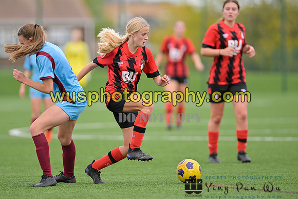 20221022-144345 West Ham United Performance Girls U16 v AFC Bournemouth Girls U16
