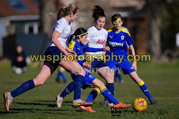 20220227-104033 AFC Wimbledon Girls U16 v Tottenham Hotspur Women FC JTP U16