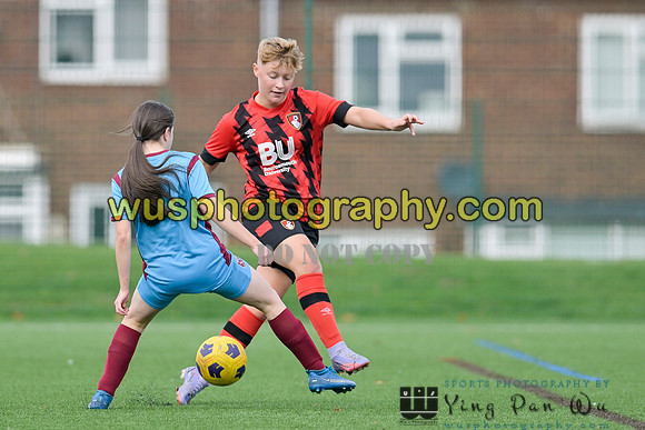 20221022-141853 West Ham United Performance Girls U16 v AFC Bournemouth Girls U16