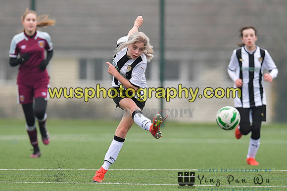 20220115-142858 West Ham United Academy Girls U14 v Notts County FC Girls U14