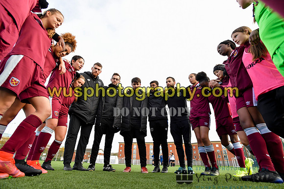 20211211-103605 West Ham United Academy Girls U16 v London Bees Academy U16