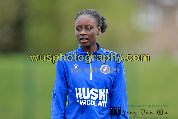20210403-143707 London Bees Academy U14 v Millwall Lionesses Girls U14