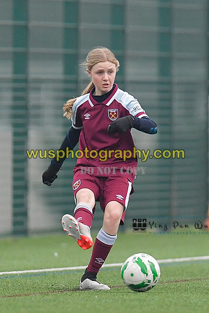 20220115-140459A West Ham United Academy Girls U14 v Notts County FC Girls U14