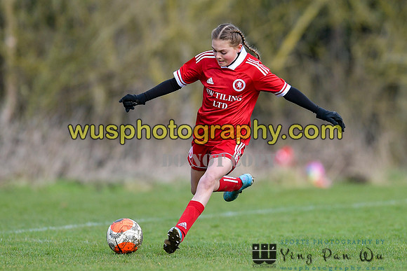 20220312-120719 Watford Ladies FC U14 Warriors v Welling United Girls U14