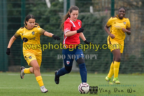 20220123-145336 AFC Leyton v Sutton United Women U21