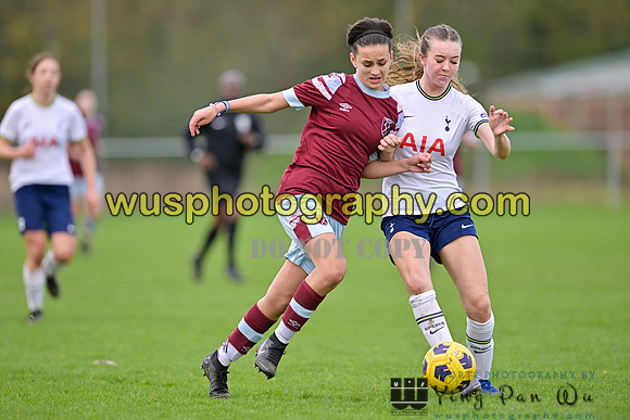 20221119-113816 Tottenham Hotspur Women FC Academy U15 v West Ham United Academy Girls U15
