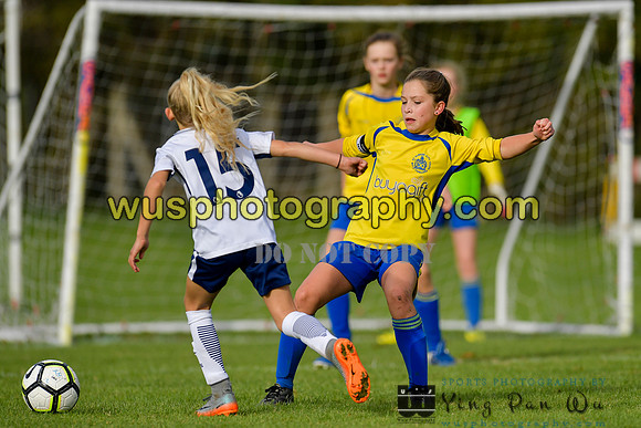 20171028-112306-2 Tottenham Hotspur Girls U11 v St Albans City Youth Girls U11 South