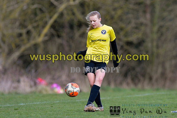 20220312-123607 Watford Ladies FC U14 Warriors v Welling United Girls U14