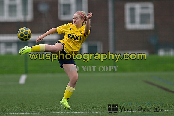 20241109-104540 West Ham United Performance Claret Girls U14 v Oxford United Girls U14