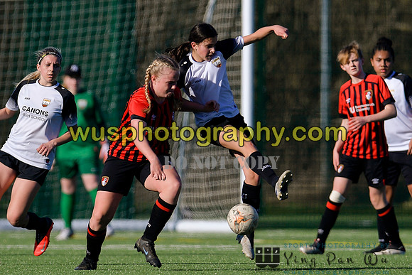 20220319-153011A London Bees Academy U14 v AFC Bournemouth Girls U14