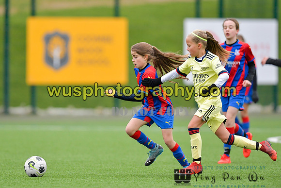 20220122-150109A Crystal Palace FC Girls U12 v Arsenal FC Girls U12