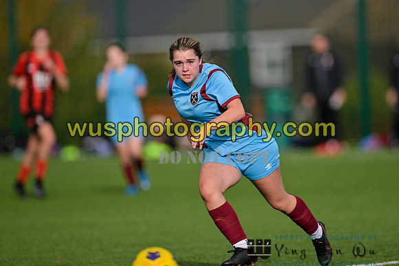 20221022-151040 West Ham United Performance Girls U15 v PLYR Baypoint CF Girls U15