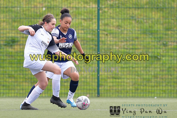 20210403-150152 London Bees Academy U14 v Millwall Lionesses Girls U14