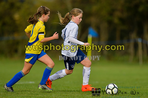 20171028-105546 Tottenham Hotspur Girls U11 v St Albans City Youth Girls U11 South