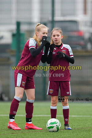 20220115-130325 West Ham United Academy Girls U14 v Notts County FC Girls U14