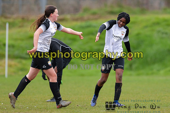 20220305-134422 London Bees Academy U14 v Arsenal FC Girls U13