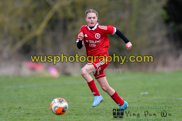 20220312-121536 Watford Ladies FC U14 Warriors v Welling United Girls U14