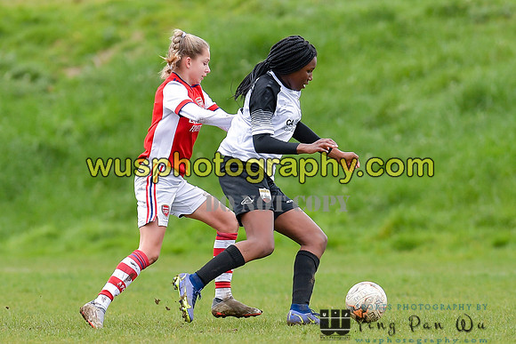 20220305-134344 London Bees Academy U14 v Arsenal FC Girls U13