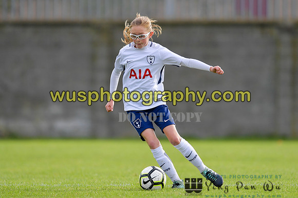 20171028-110924-5 Tottenham Hotspur Girls U11 v St Albans City Youth Girls U11 South