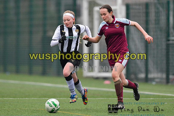 20220115-142835 West Ham United Academy Girls U14 v Notts County FC Girls U14