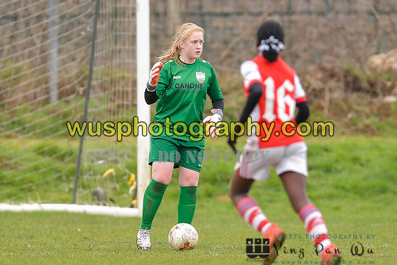 20220305-131741 London Bees Academy U14 v Arsenal FC Girls U13